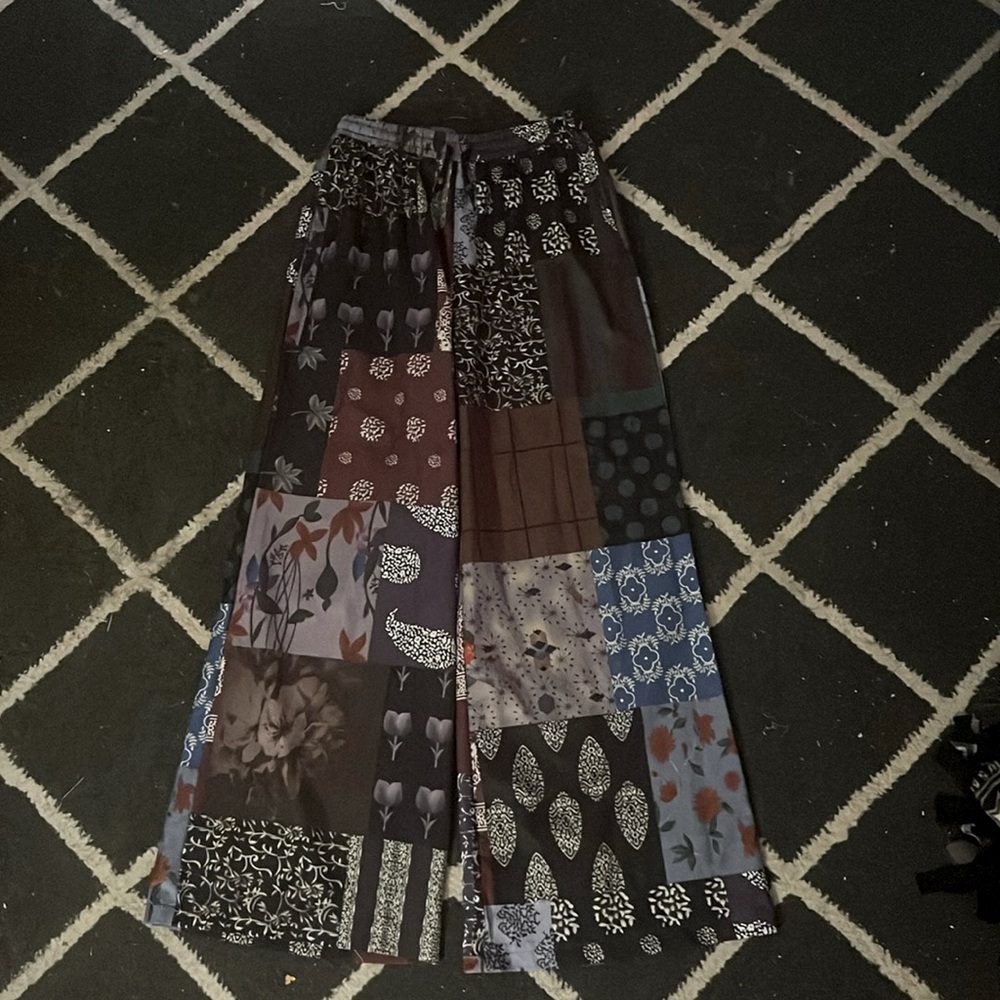 Hippie Patchwork Parachute Pants